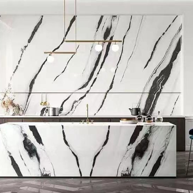 Panda White Marble Countertops