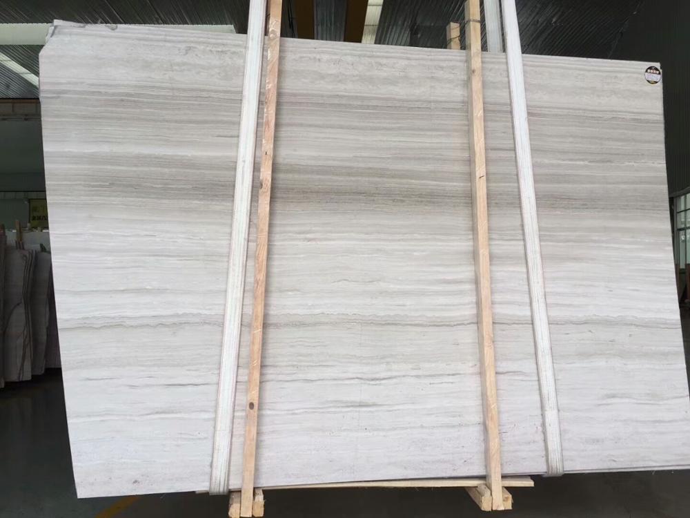 White Wood Color Marble