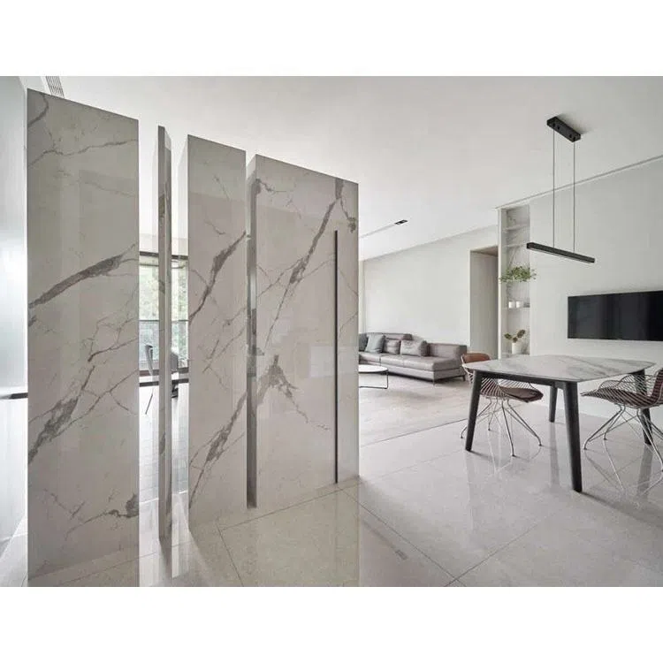 White Calacatta Marble Tiles For Indoor Wall Decorations