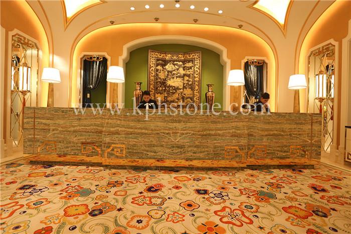 Special Bamboo Onyx for Hotel Reception Top