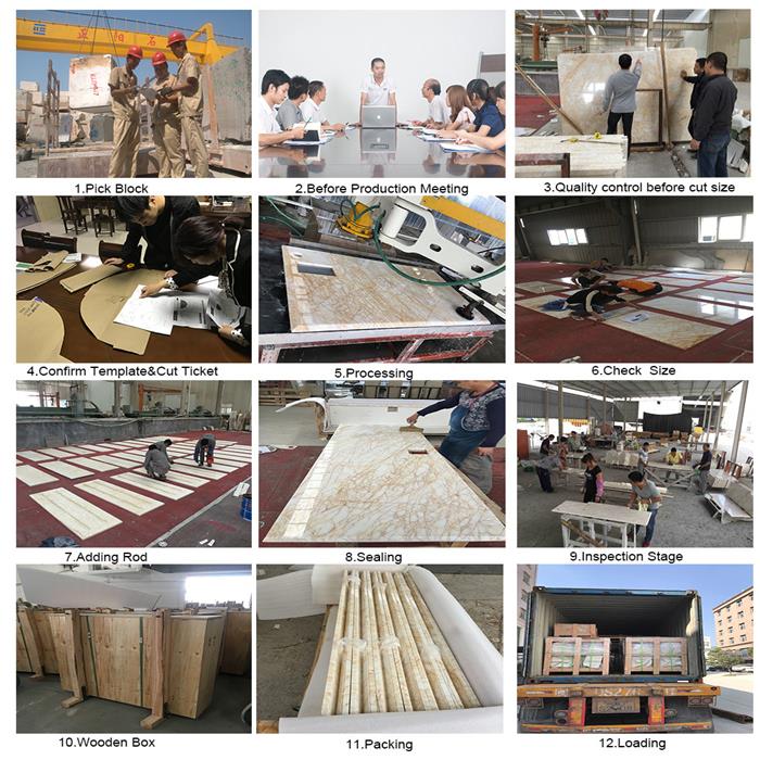Solid Mosaic Marble With Factory Price
