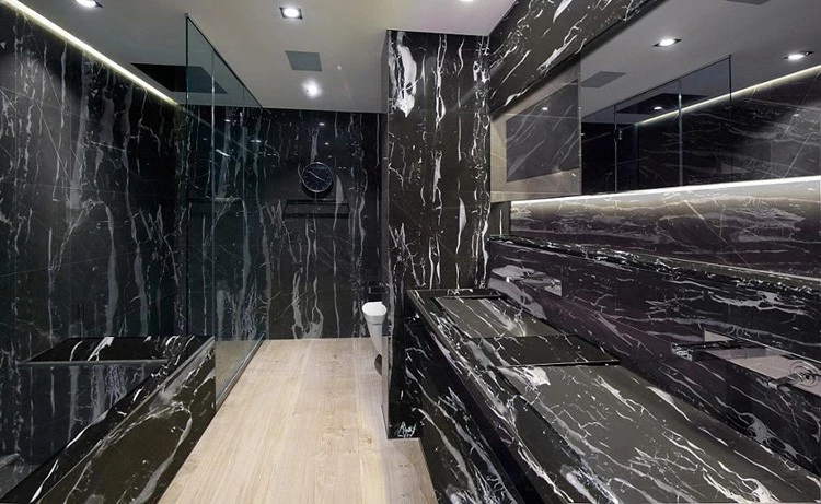 Silver Dragon Marble Slab For Bathroom Vanity Top