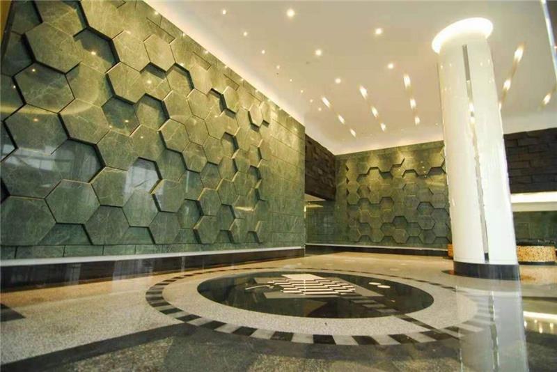 Seawave Green Marble Slabs Stone Own Quarry and Own Factory