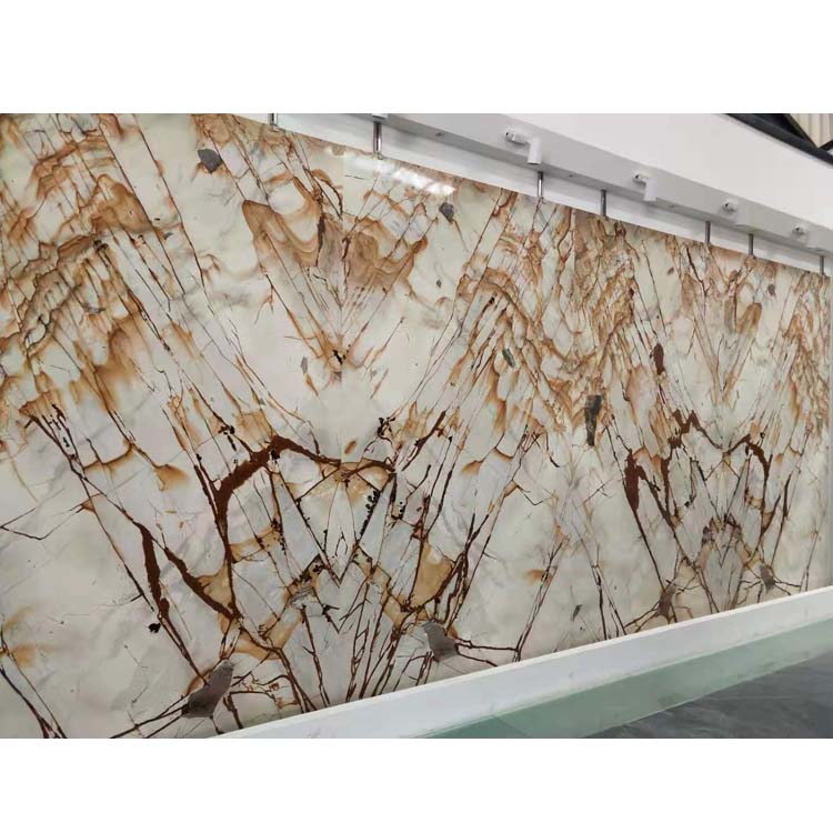 Roman Impression Yellow Marble Golden Color Marble,