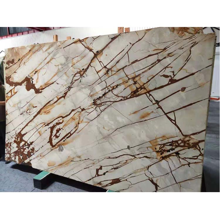 Roman Impression Yellow Marble Golden Color Marble,