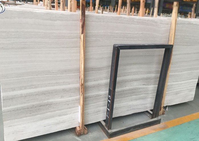 Price Nature Stone Chinese White Color Texture Marble Wood Slabs
