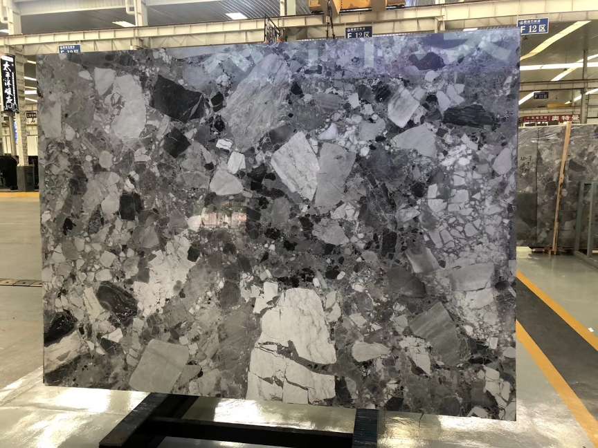 Popular Dark Grey Marble Slab