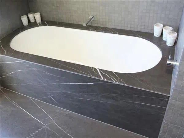 Pietra Grey Marble Tile For Bathroom