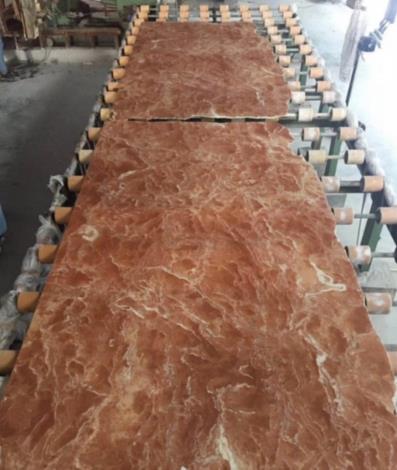 Philippines Tea Rose Marble Slab for Building Decoration