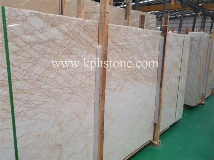 Nice Price Golden Spider Marble with Stable Quality