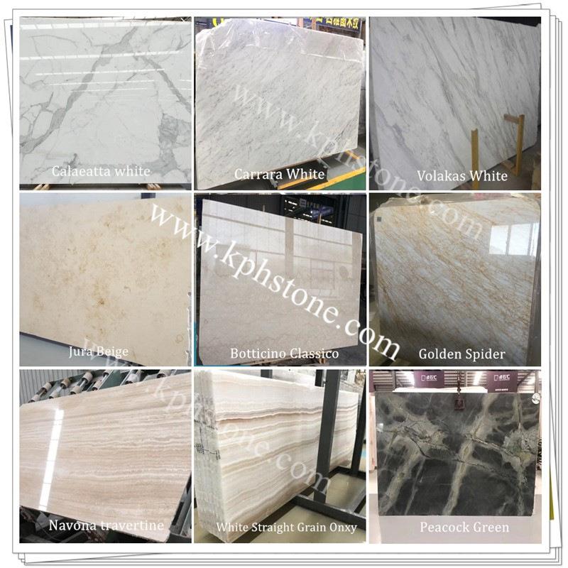 New Calacatta Lincoln Marble White Marble Slab