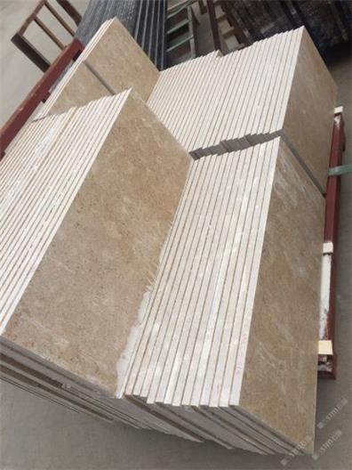Nature Spain Cream Limestone Slab with Honed Surface and for Window Sills Decoration