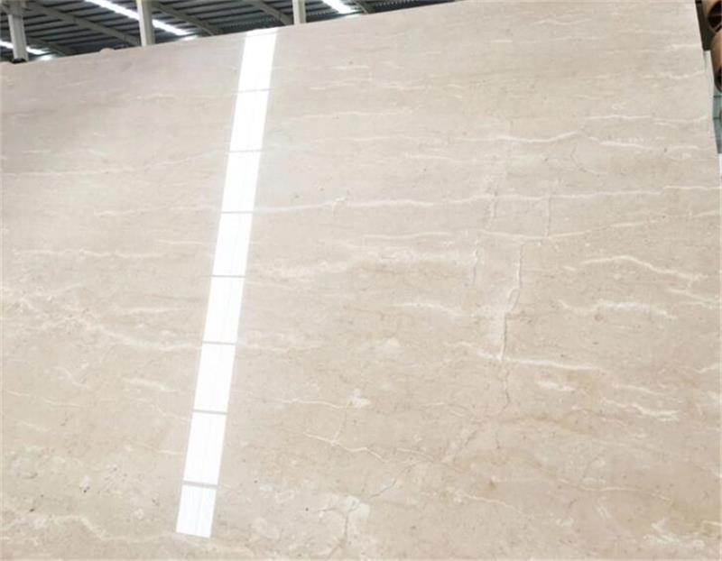 Nature Polished Indonesia Cremo Luna Imperial Beige Marble