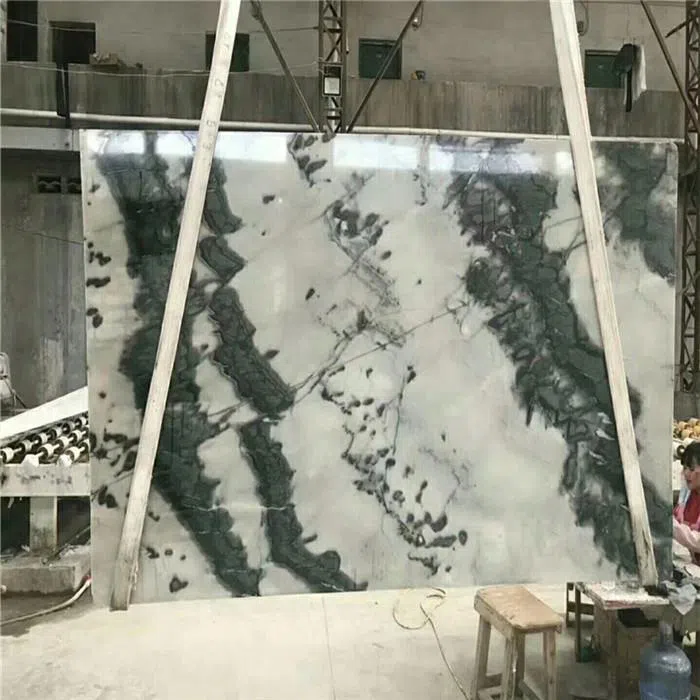 Original China Panda White Marble For Walling