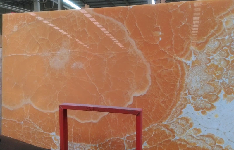 Orange Onyx Wall Panel Floor Tile Marble Stone Slabs