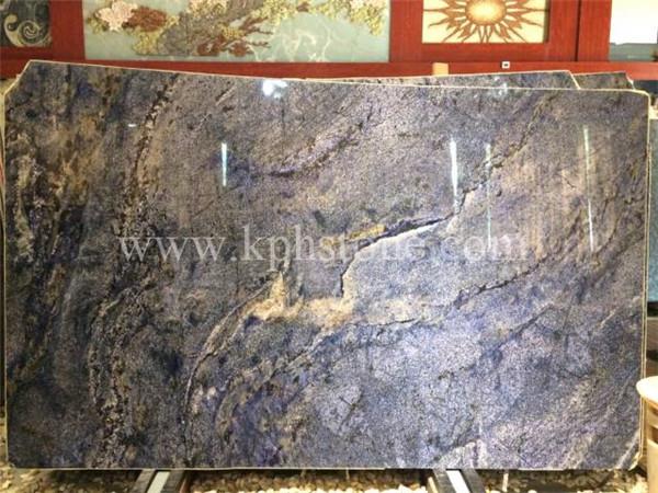 Luxury Stone Sodalite Blue Marble for Background