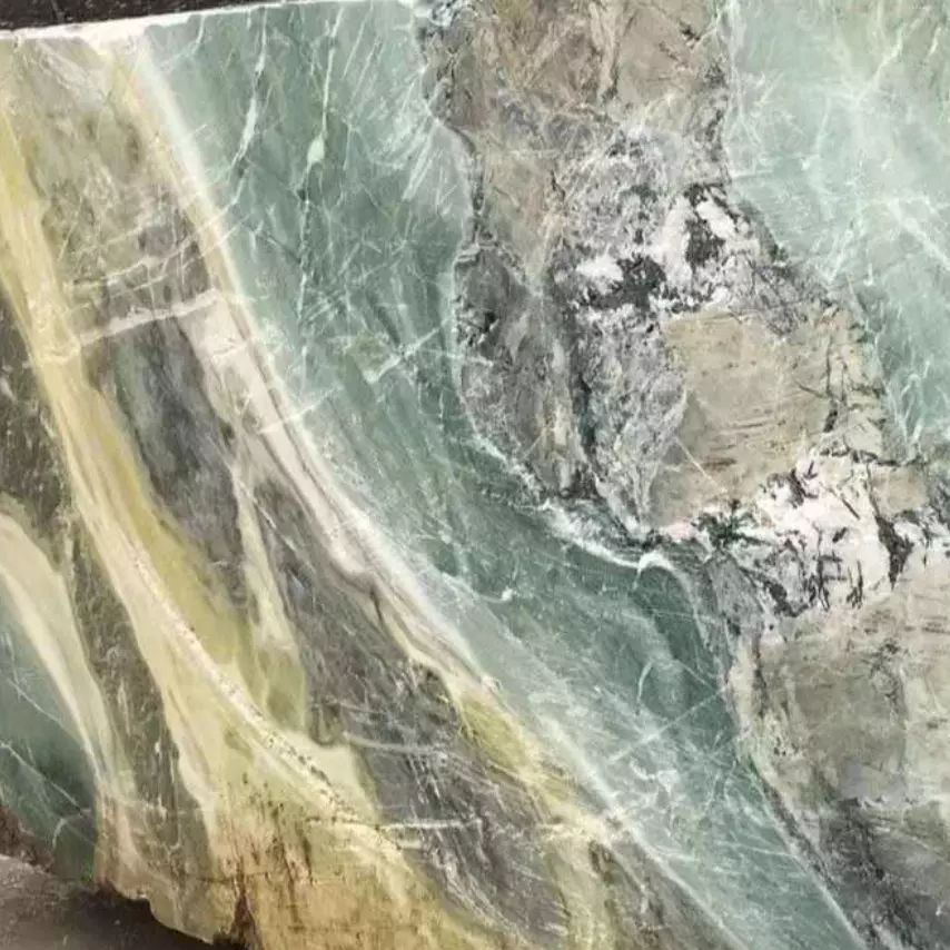 Luxury Stone Amazon Green Marble Wall Panel Slab