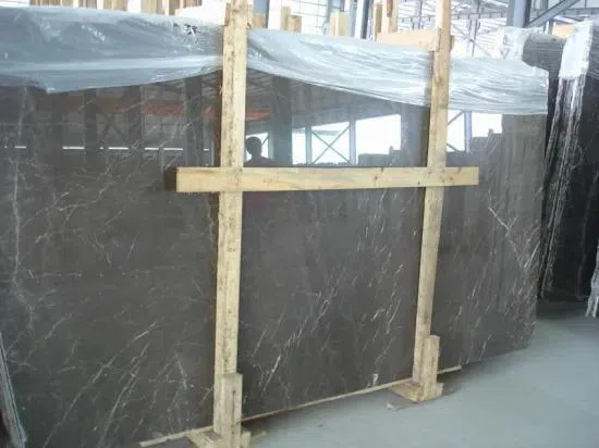 Mousse Brown Marble Slab For Project