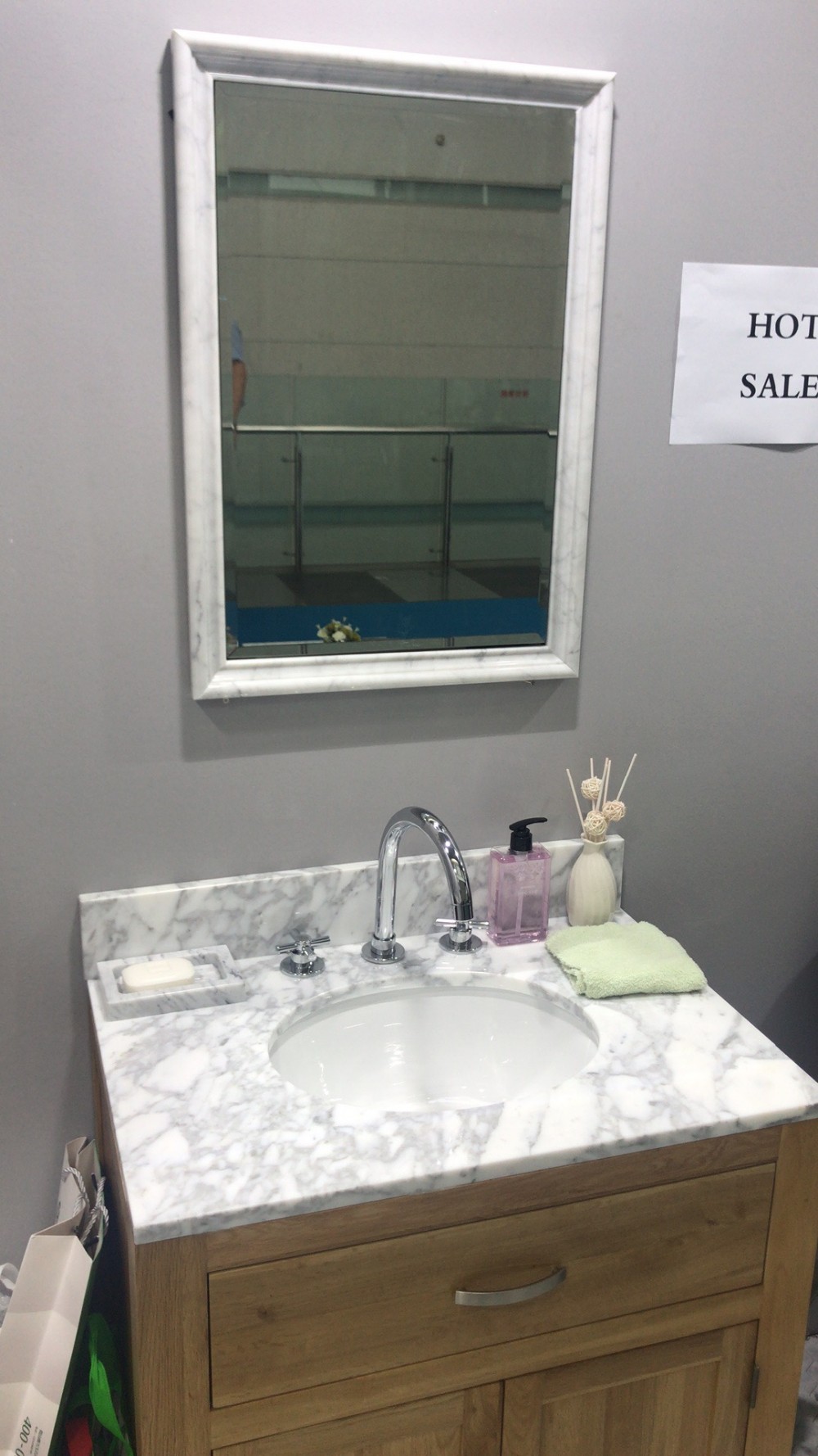 Modern Bathroom Green Vanity Tops