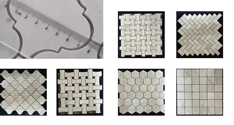 Marmara White And Black Marble Slab Tiles