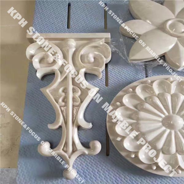 Marble Wall Relief Sculpture Carved and CNC Stone