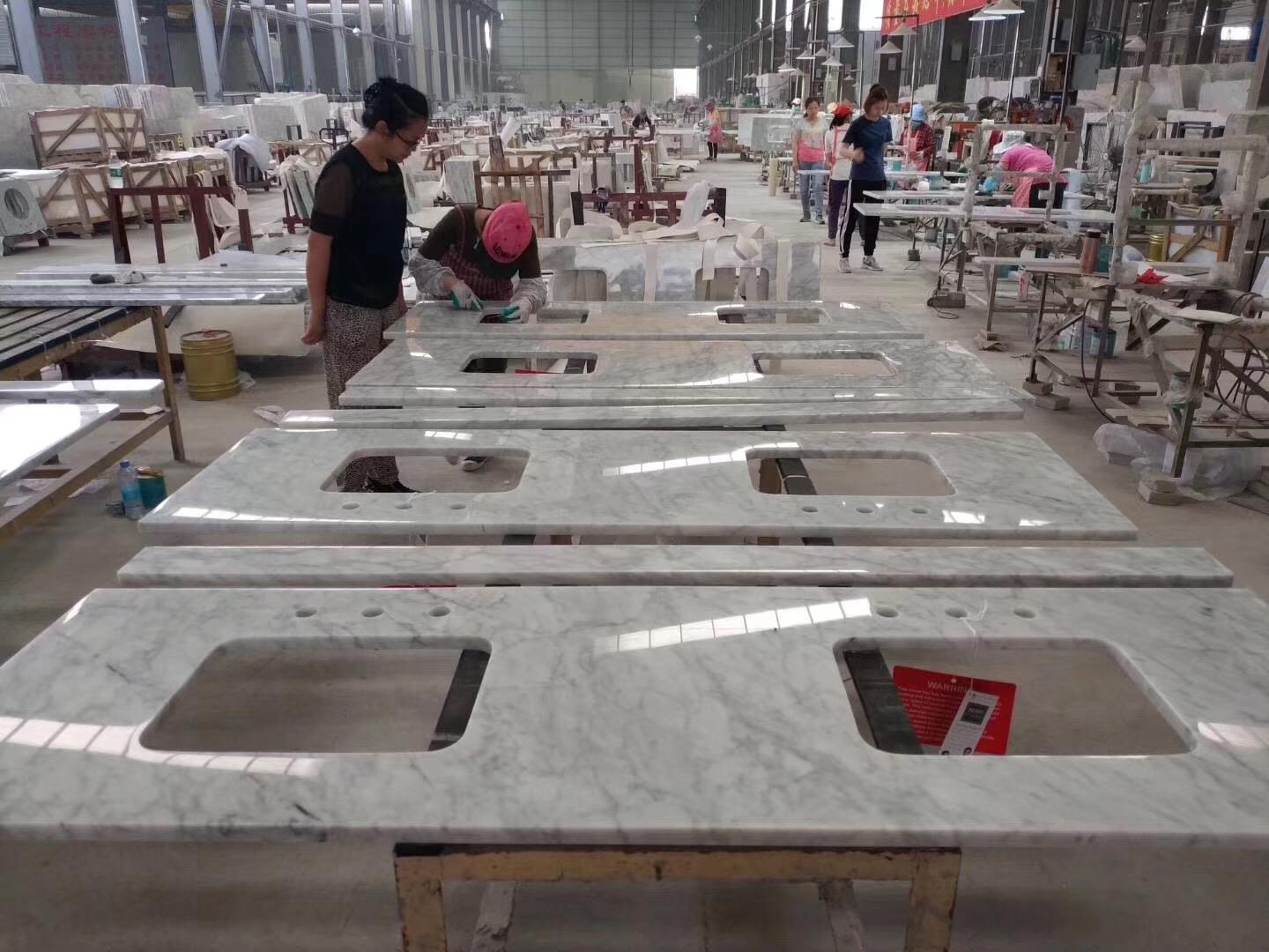 Marble Reception Countertops