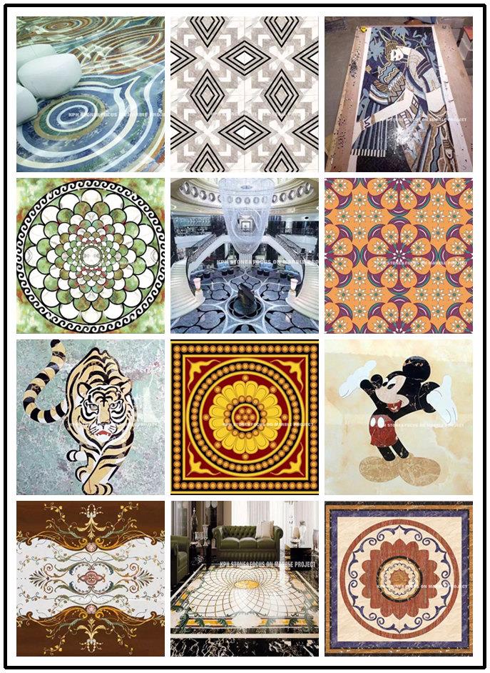 Marble Pattern Design Tiles Floors
