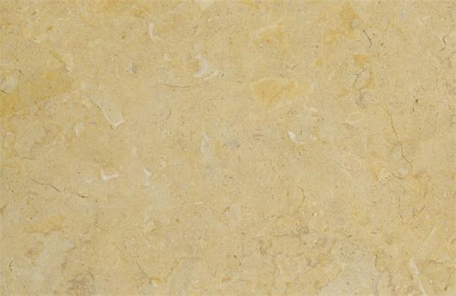 Jerusalem Gold Cream Polished Limestone Slab for Project Decoration