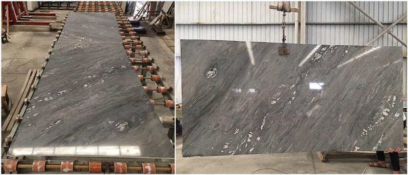 Grey Marble Slabs For Wall Design