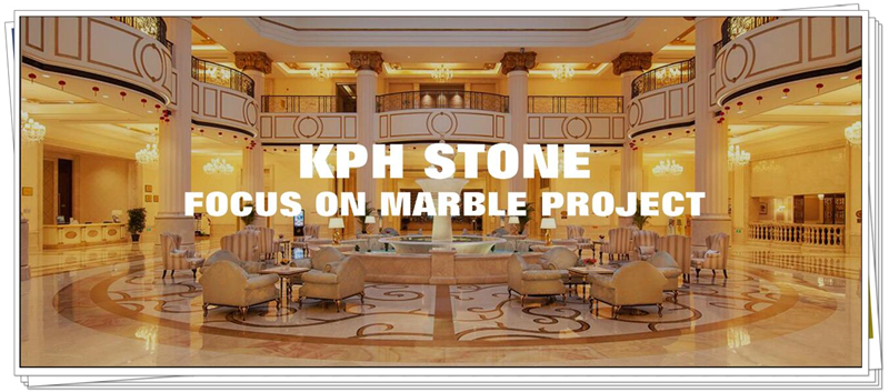 Golden Phoenix Marble Hotel Lobby Floor