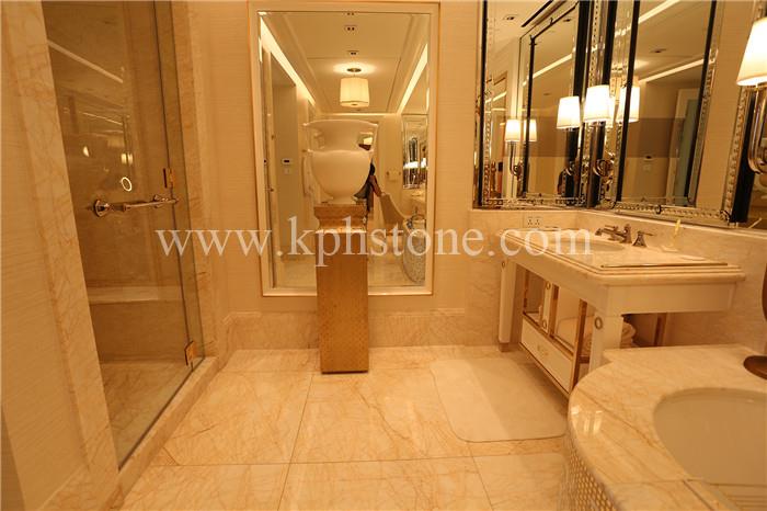 Drama Gold Marble in Casinos Project