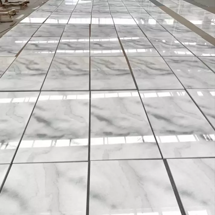 Columbia White Floor Tiles Marble Slab Block