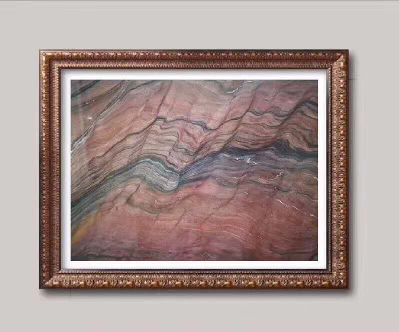 Colored Marble Red Silk Marble For Countertop, Background, Ect