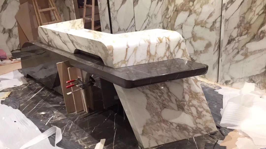 Cultured Marble Bathroom Vanity Tops