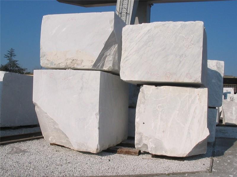 Carrara White Marble Blocks for Flooring Decoration