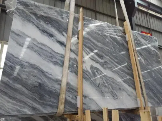 China Wave Grey Marble Tiles Price