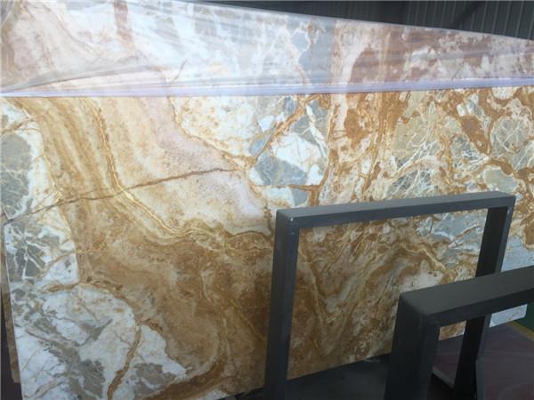 Building Material Dubai Gold Marble Stone