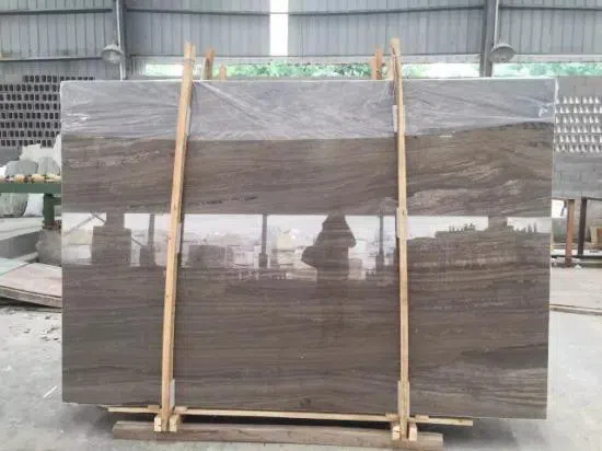 Austria Wooden Brown Marble For Villa Project