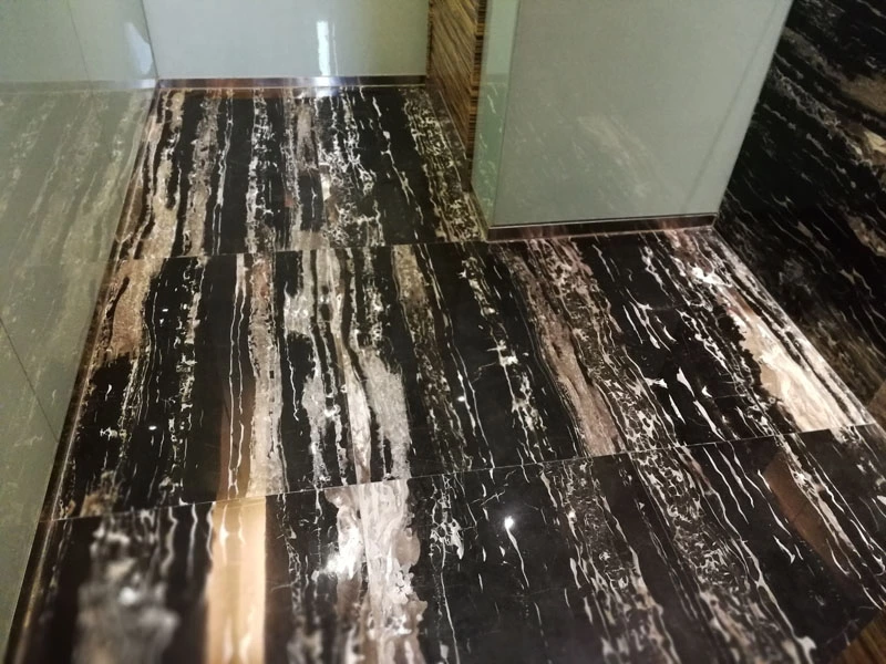 Black China Silver Dragon Marble Slab For Project