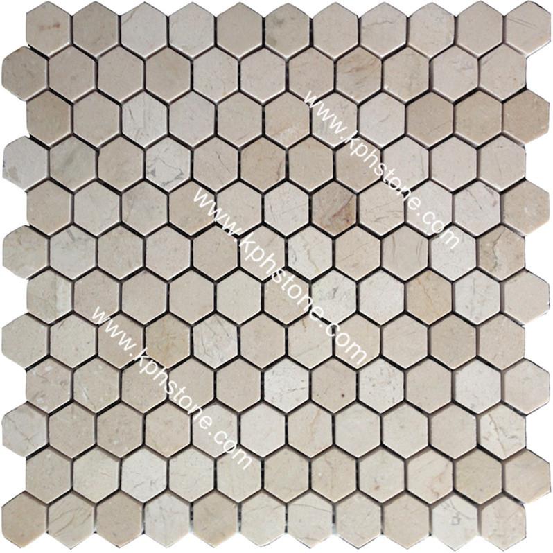 1 Inch Hexagon Mosaic Tiles