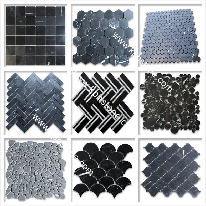 5/8x5/8 Square Mosaic Tiles Tumbled