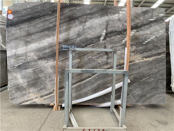 45 Degree Grey Marble for Hotel Project