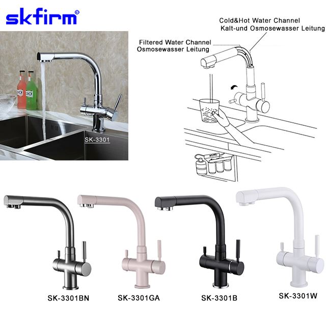 features of the 3 way kitchen faucet