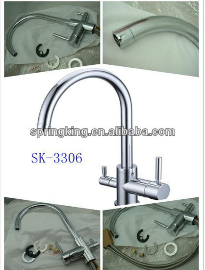 How to choose high quality and suitable three way kitchen faucet