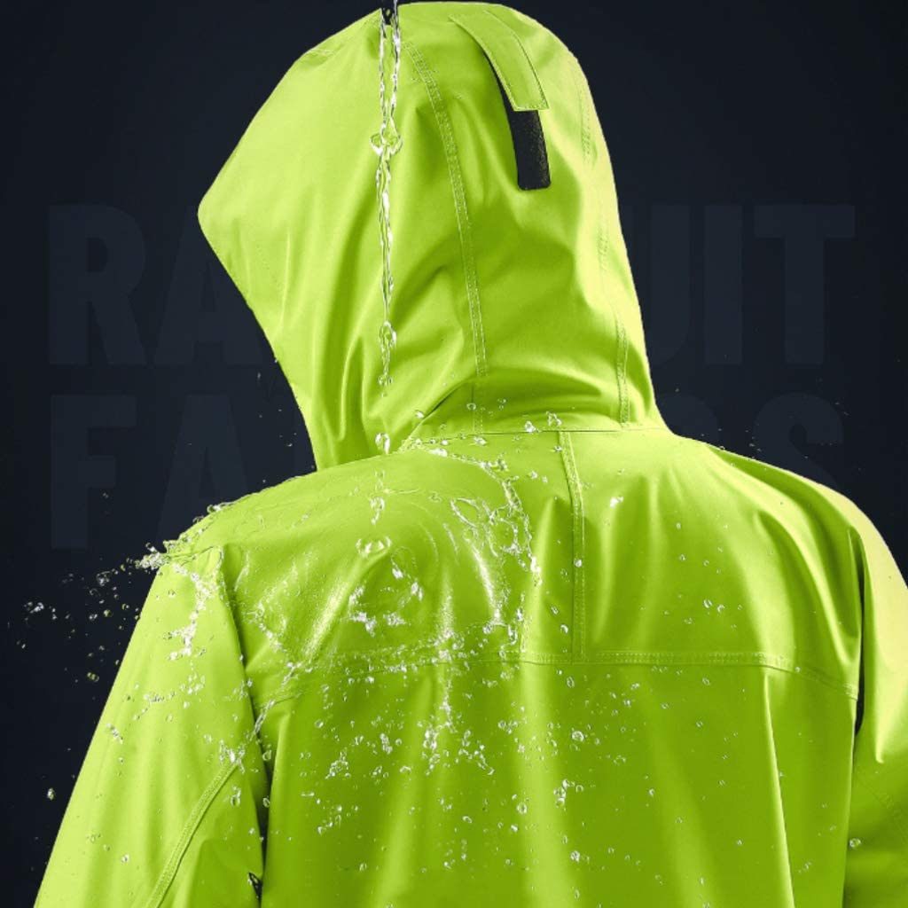 Golf Mens Rain Coat Impermeable Pesca Rain Gear Chaqueta y Pantalones 2-Piezas Ultra-Lite Trajes