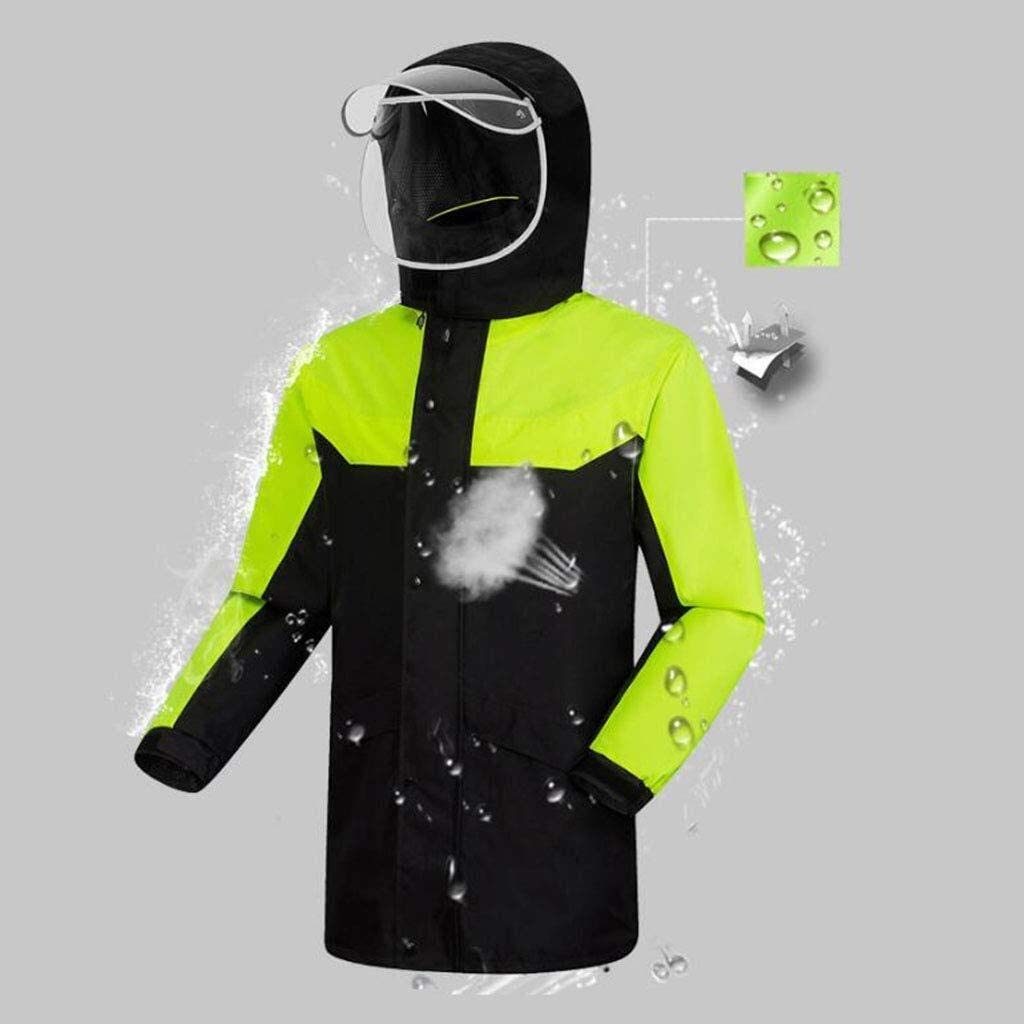 для мужчин Водонепроницаемая одежда с капюшоном 2 шт. дождь одежда мотоцикл велосипед рыбалка гольф куртка и брюки костюм ПВХ (красный, черный, синий)