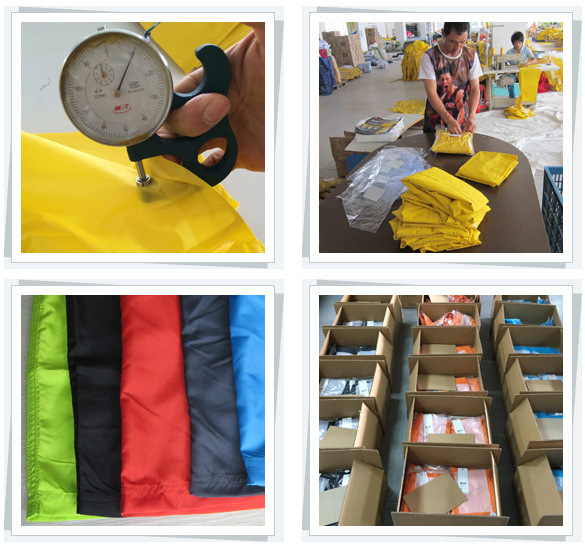 Wholesale Printing PVC Waterproof Rain Jacket for Children
