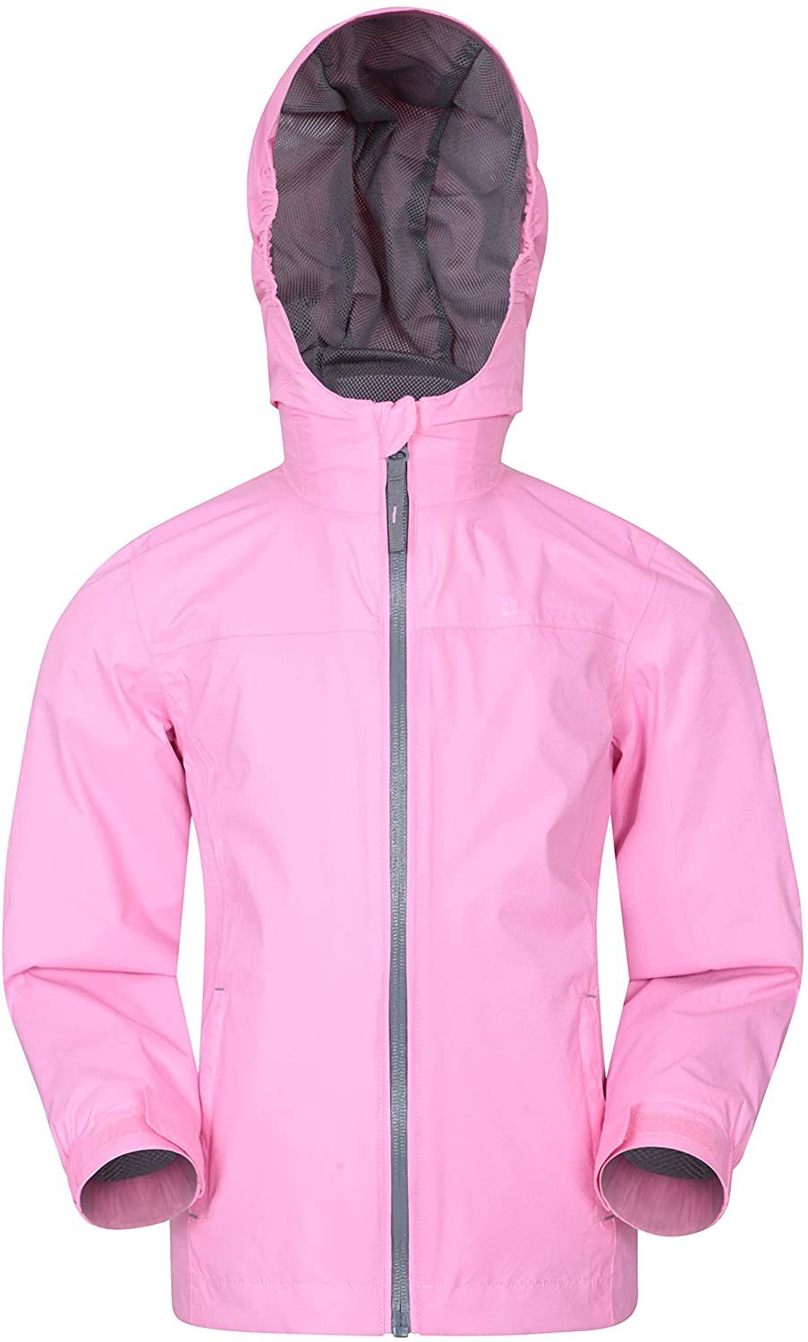 Kids Waterproof Rain Jacket - Taped Seams Raincoat, Lightweight, Breathable, Girls & Boys Rainwear