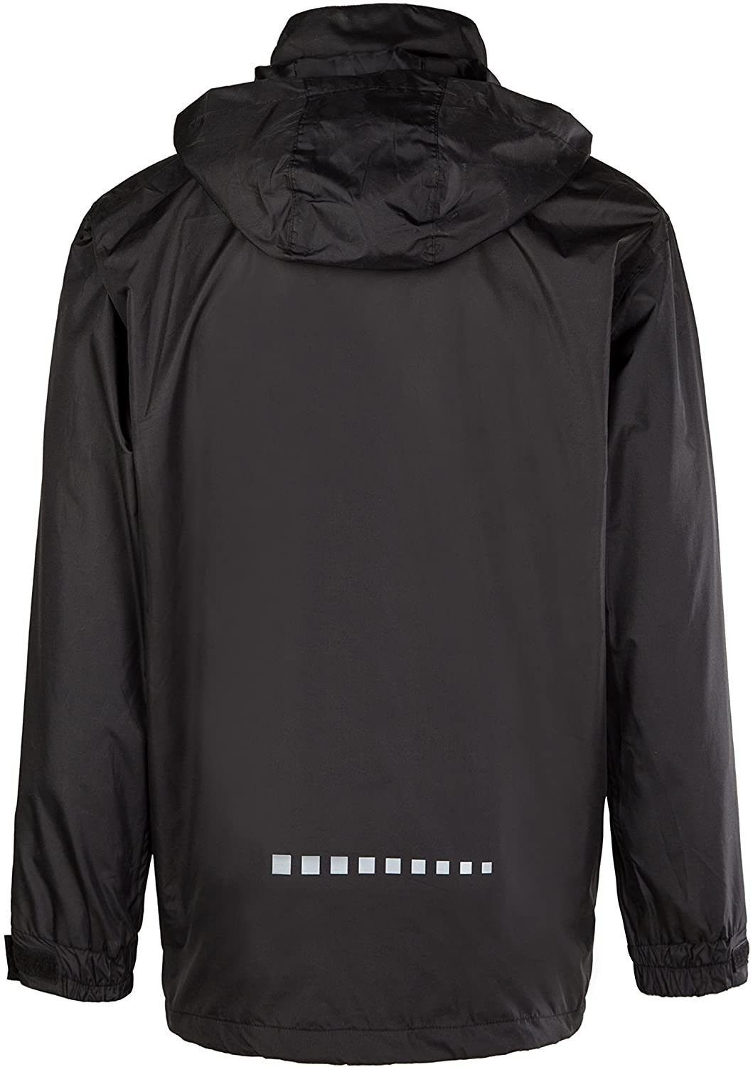 Men′s Waterproof Rain Suit, Long-Sleeved Snowsuit, Waterproof and Windproof Hooded Rain Coat, Windbreaker, Polyester Rainwear, Rain Jacket + Rain Trousers