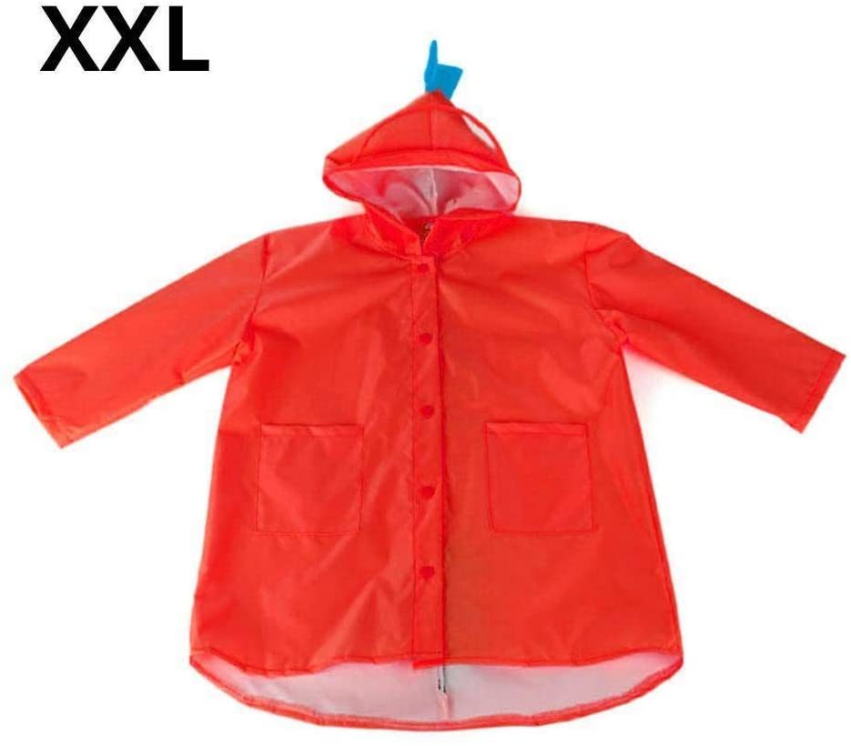 Raincoat Cute Dinosaur Waterproof Raincoat for Children Windproof Rain Coat Boy Girls Poncho Student Baby Raincoats
